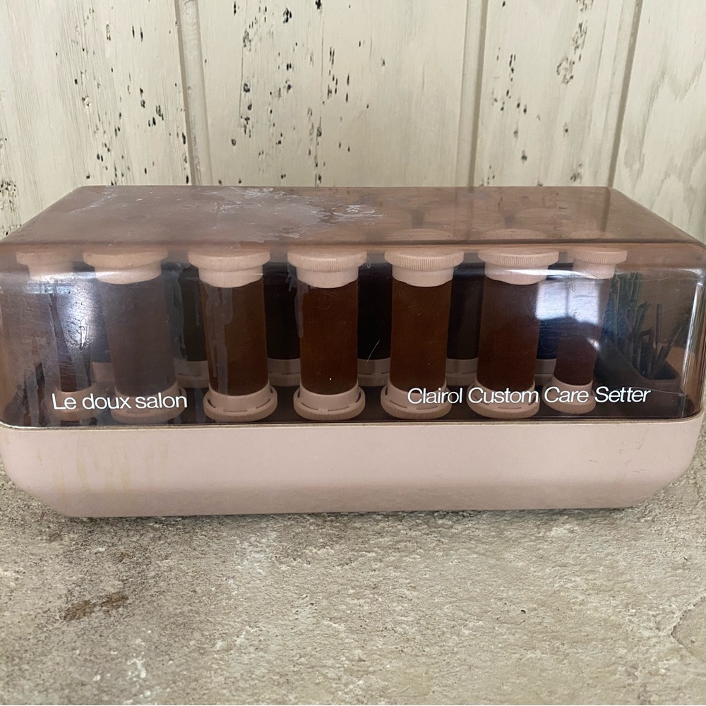 Clairol Custom Care Setter hot rollers set